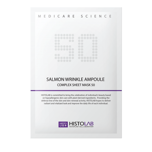 Mặt nạ giấy trẻ hóa da Salmon Wrinkle Ampoule Complex Sheet Mask 50