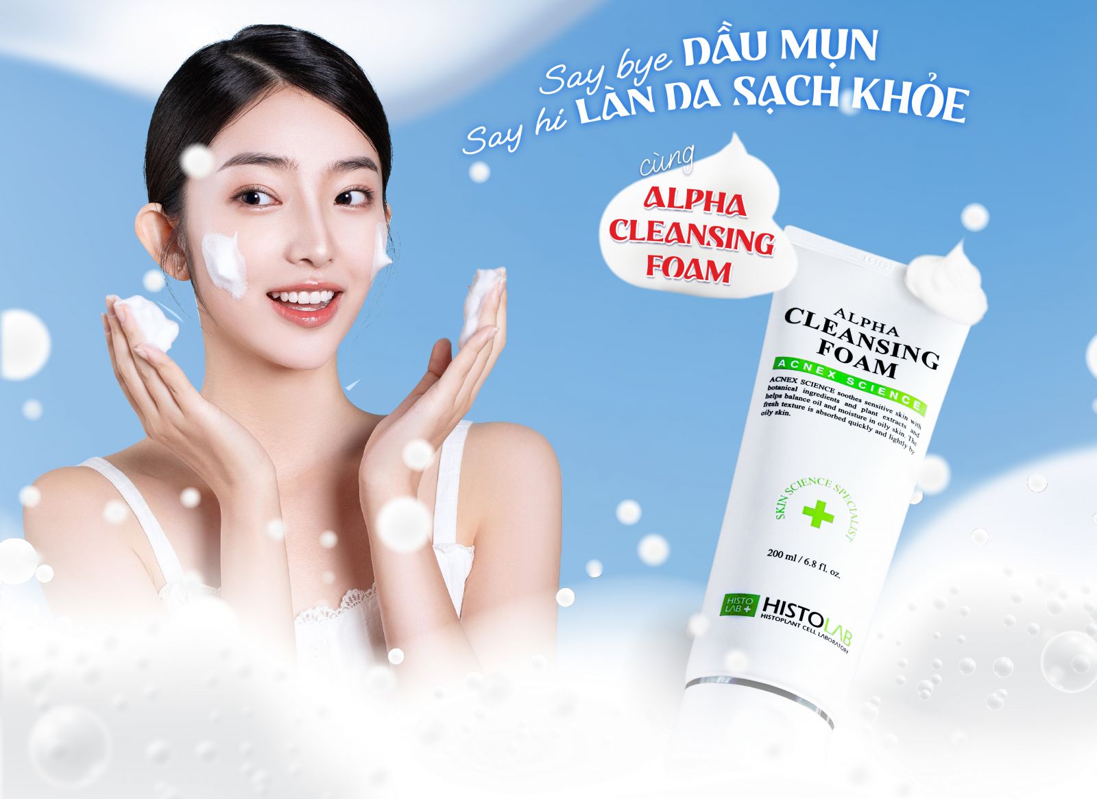 Sữa rửa mặt cho da dầu mụn tuổi dậy thì