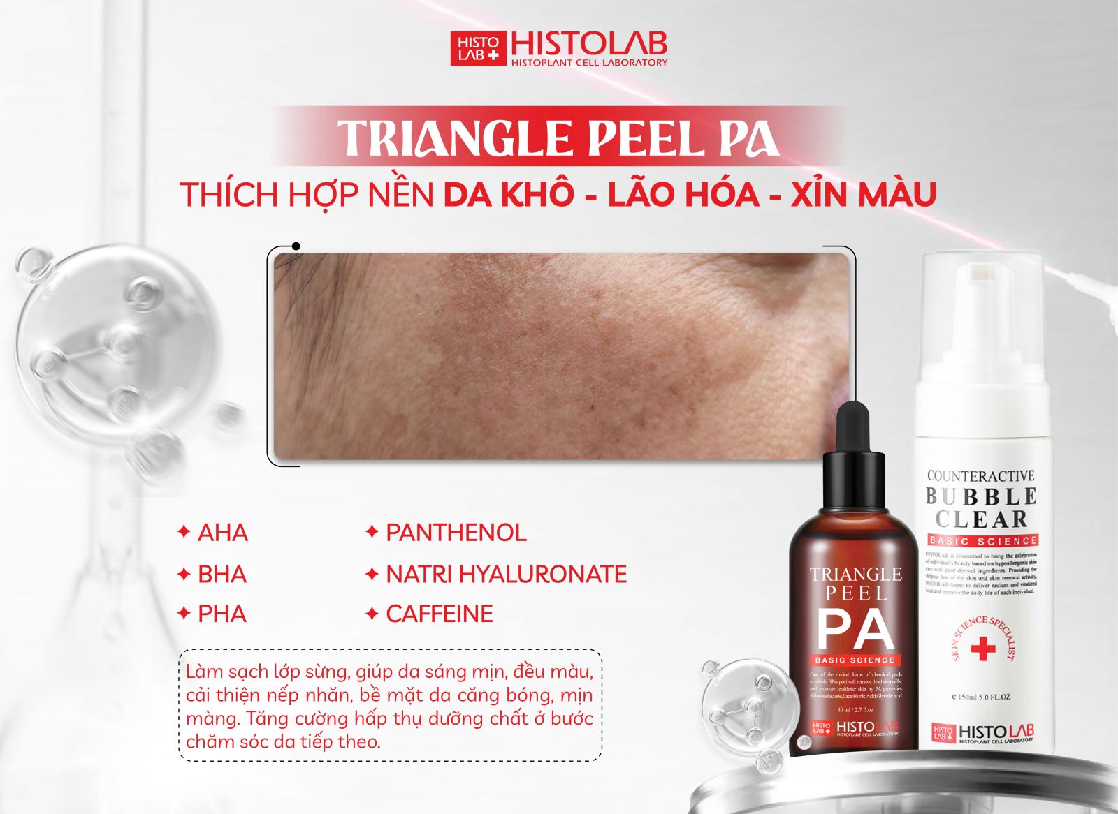 Da mỏng có nên peel da không?