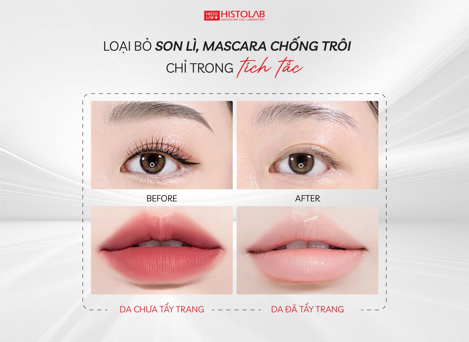 TẨY TRANG MẮT MÔI CÓ DÙNG ĐƯỢC CHO DA MẶT KHÔNG