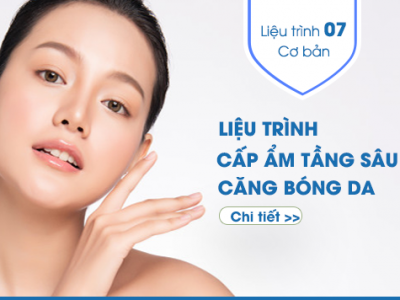 Liệu trình 7: CẤP ẨM TẦNG SÂU, CĂNG BÓNG DA - CƠ BẢN