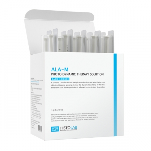 DUNG DỊCH CHO DA DẦU MỤN PDT - ALA-M PHOTO DYNAMIC THERAPY SOLUTION 1MLx10 ỐNG