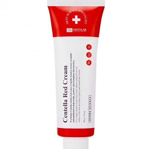 KEM DƯỠNG ẨM, TẠO HÀNG RÀO BẢO VỆ DA, GIÚP DA MỀM MỊN - CENTELLA RED CREAM 80G