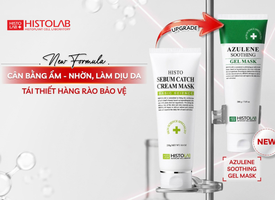 [NEW FORMULA] AZULENE SOOTHING GEL MASK: CÔNG THỨC MỚI LÀM DỊU DA