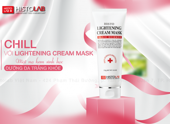 ĐẠI TIỆC CHILL LÀN DA VỚI MẶT NẠ KEM LIGHTENING CREAM MASK DƯỠNG DA TRẮNG KHỎE