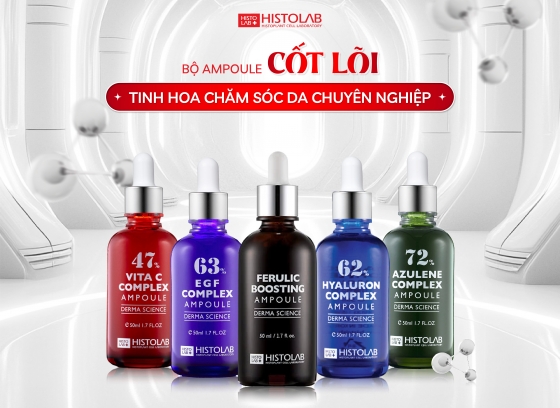BỘ AMPOULE CỐT LÕI – TINH HOA CHĂM SÓC DA  CHUYÊN NGHIỆP