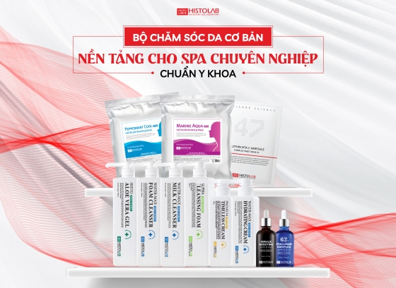 BỘ CHĂM SÓC DA CƠ BẢN - NỀN TẢNG CHO SPA CHUYÊN NGHIỆP, CHUẨN Y KHOA