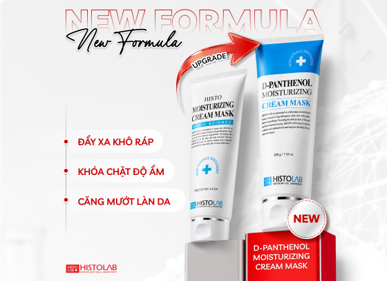 [NEW FORMULA] MẶT NẠ KEM D-PANTHENOL MOISTURIZING CREAM MASK