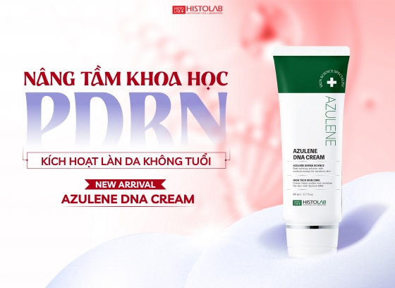 AZULENE DNA CREAM ĐỘT PHÁ PHỤC HỒI PDRN - KÍCH HOẠT LÀN DA  