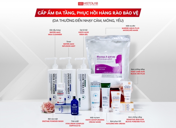 LIỆU TRÌNH CẤP ẨM ĐA TẦNG, PHỤC HỒI HÀNG RÀO BẢO VỆ DA