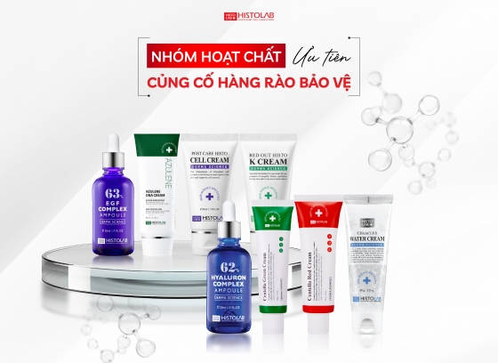 NHÓM HOẠT CHẤT ƯU TIÊN – CỦNG CỐ & TÁI THIẾT HÀNG RÀO BẢO VỆ DA