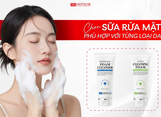 Cách chọn sữa rửa mặt phù hợp với từng loại da